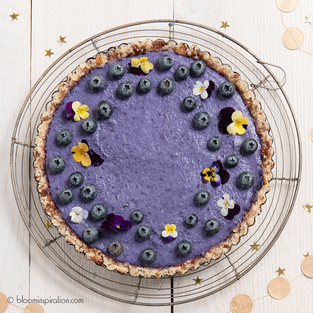 SoFine Vegan Blueberry Cheesecake